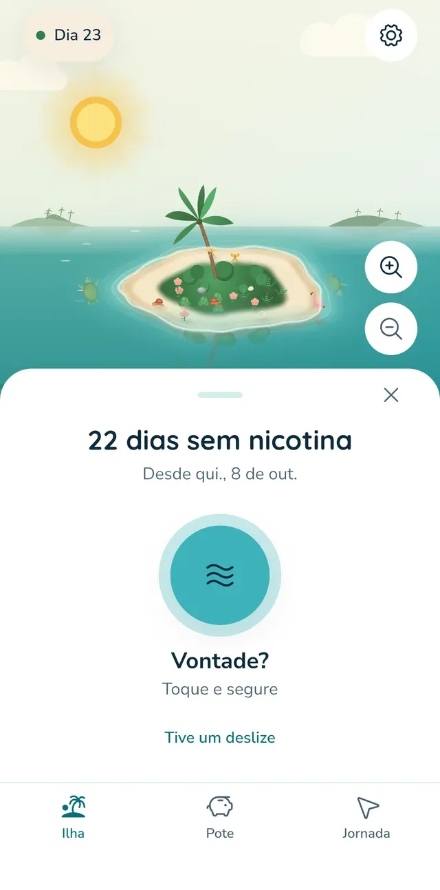 No celular novo, restaure esse backup e sua ilha volta.