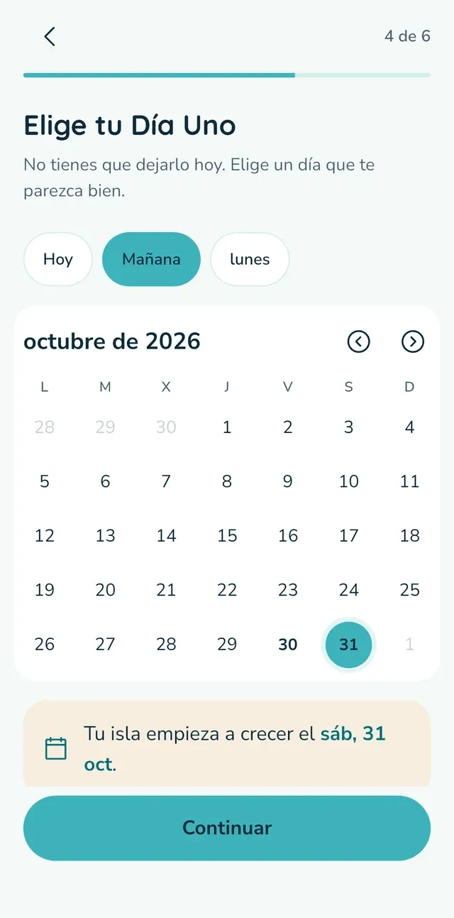 Elige tu Día Uno.