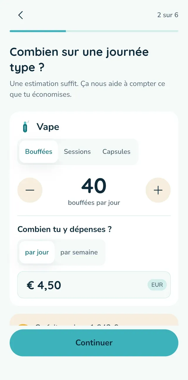 Dis à Palmday combien tu consommes et ce que ça coûte.