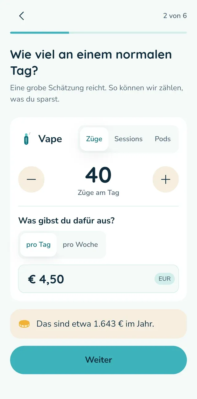 Sag Palmday, wie viel du nutzt und was es kostet.