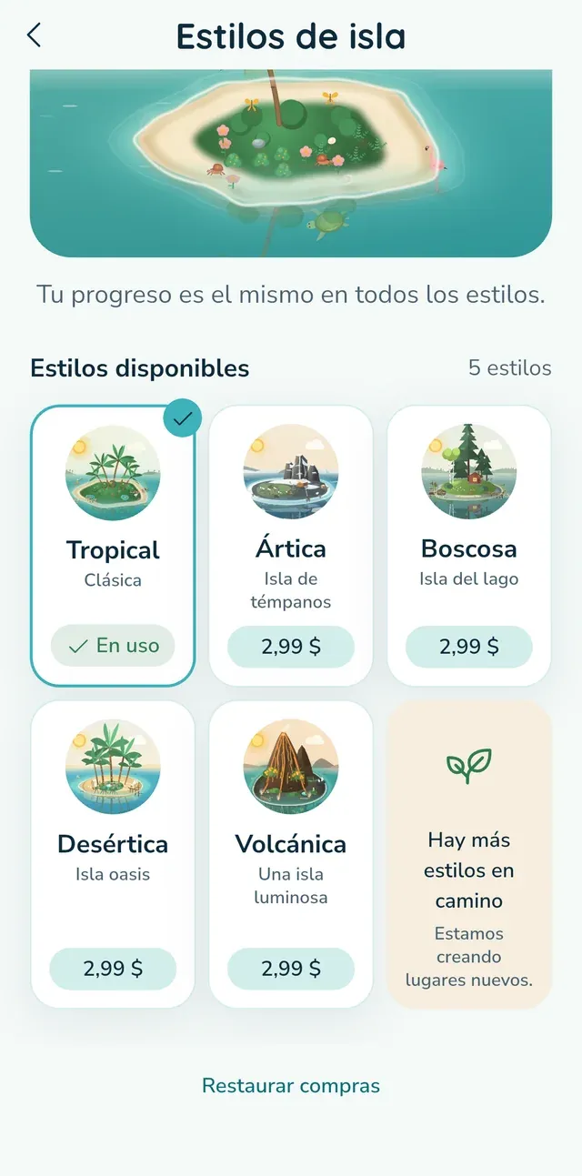 Usa la misma cuenta de Apple o Google con la que compraste.